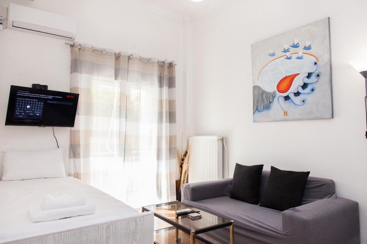 Cozy Apartment Near Stavros Niarchos Park Athena Bagian luar foto